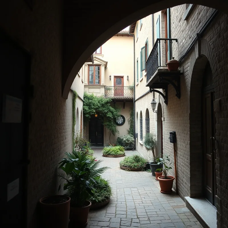 Un passage secret à Lyon avec une architecture Renaissance et des jardins cachés