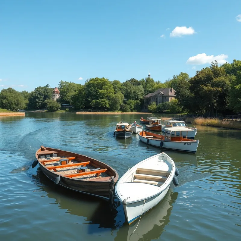 Illustration : Barques, pédalos, bateaux électriques : que choisir pour votre balade ?